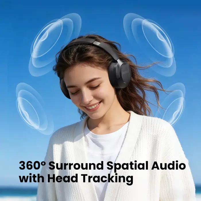 Casque sans fil HAYLOU S40 ANC avec réduction de bruit de 50 dB