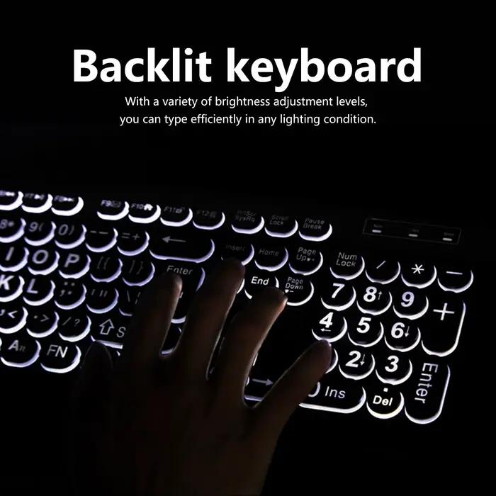 Clavier filaire rétro4.2 à impression large