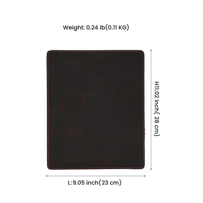 Tapis de souris en cuir