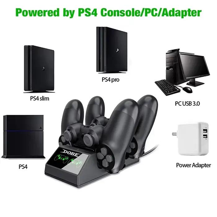 Chargeur de contrôleur PS4 pour Station