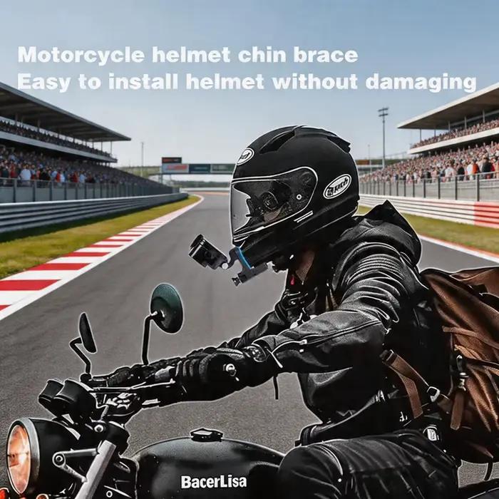 Support de fixation mentonnière pour casque de moto pour GoPro Hero 13 12 11 10 9 8 7 6 5 4 Black DJI Osmo Action 5 4 3 2