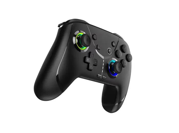 Manette de jeu sans fil 6900 pour Switch/Lite/OLED avec lumière RGB