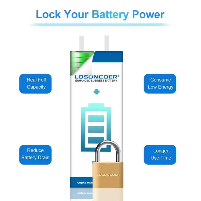 Batterie LOSONCOER 4000mAh LIP1708 pour contrôleur Sony PS5