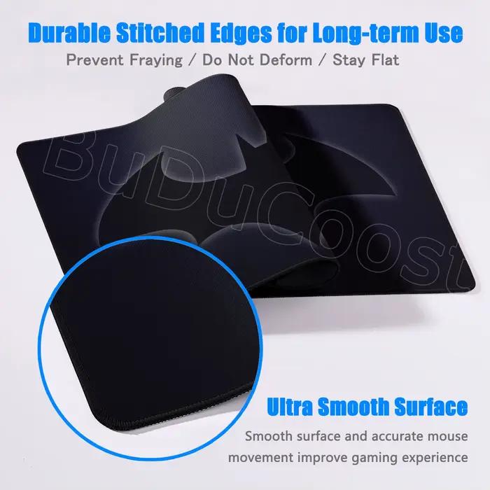 B-batman tapis de souris HD grand jeu antidérapant en caoutchouc clavier