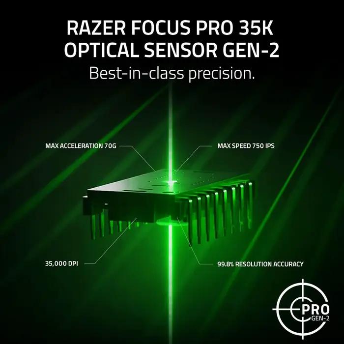 Razer Viper V3 pro souris de jeu sans fil 8K taux d'orientation 35K DPI capteur optique Gen3 clics 8 boutons programmables pour les Esports