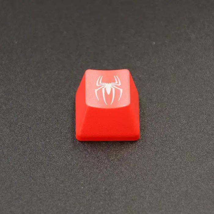 Clavier mécanique personnalité rétro-éclairage keycap rouge pour transformateurs chauve-souris araignée Iron man Alien punisseur crâne bilibili ROG Girl