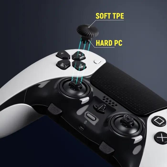 Console de jeu Joystick déclencheurs boutons pour PS5 Edge contrôleur Dualsense remplacement manettes