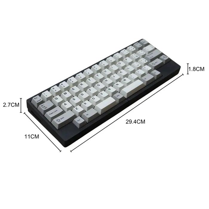 Clavier mécanique ergonomique divisé WHKB