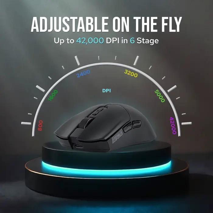 EPOMAKER Click Gaming Mouse sans fil 2