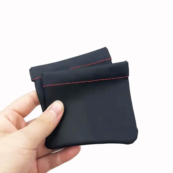 Sac pour écouteurs en cuir PU