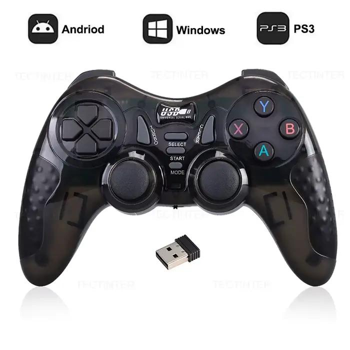 Manette de jeu sans fil 2.4GHz pour PS3 PC TV Box Joystick pour Super Console X Pro Contrôleur de jeu Accessoires Polyvalent Ergonomique
