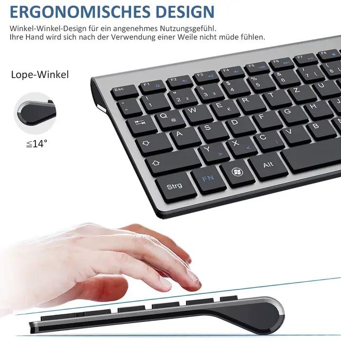 Clavier Deutsch mince sans fil