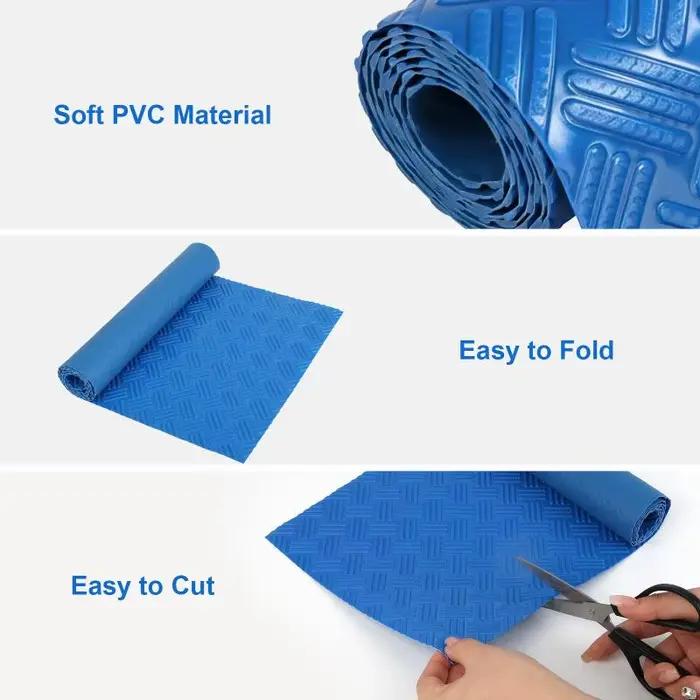 Tapis antidérapant pour marchepied de piscine, tapis pour échelle de piscine, coussin d'extérieur imperméable, tapis de sécurité antidérapant pour la maison, la cuisine et la salle de bain