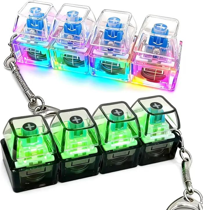 Porte-clés clavier lumineux 4/9 touches