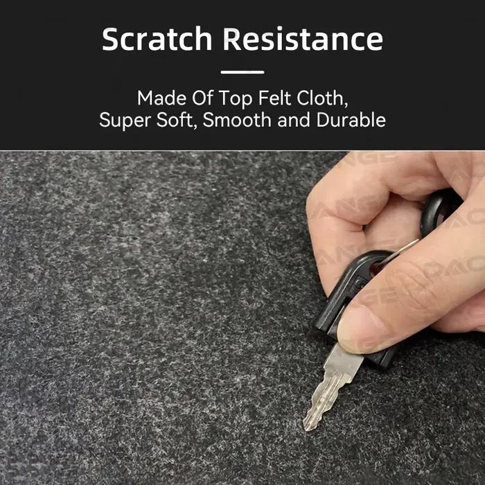 Tapis de souris en feutre de laine multi-tailles