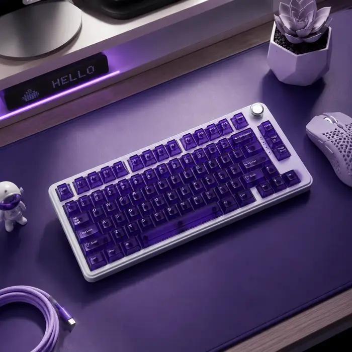 Nouvelles touches transparentes Cherry à axe croisé
