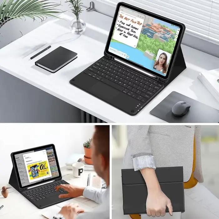 Étui pour clavier pour Samsung Tab S10 FE 10.9 pouces SM-X520/X526/X526B 2025