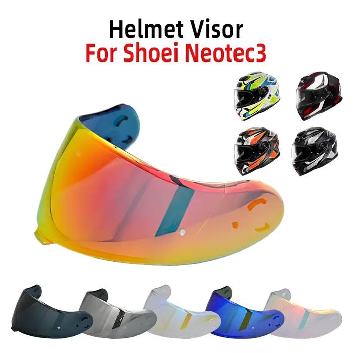 Neotec 3 CNS-3C pour visière de casque de Moto remplacement intégral pour SHOEI Neotec 3 CNS-3C visière Moto Interchangeable de haute qualité