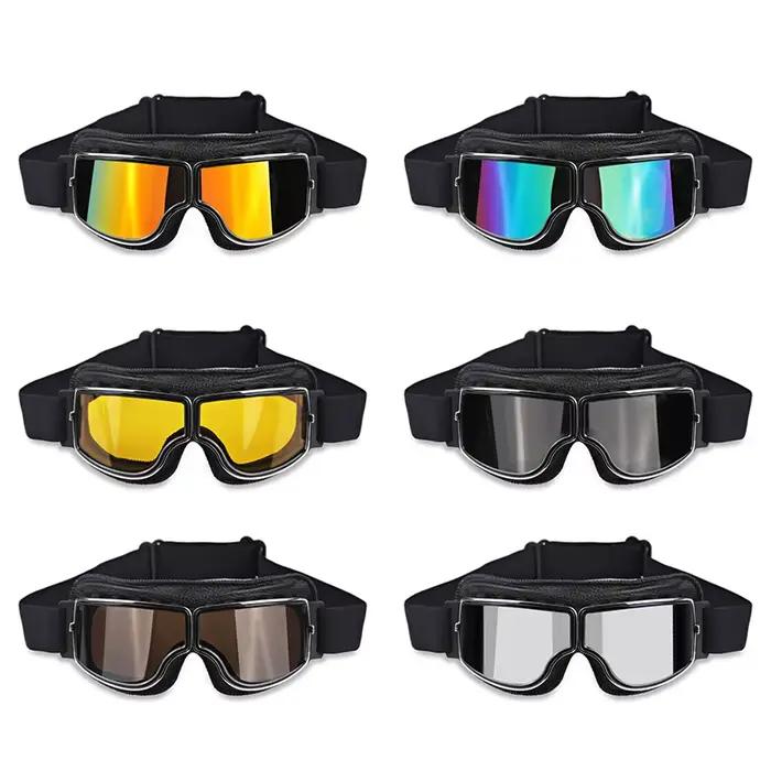 Masque de moto, lunettes de motocross, lunettes de casque, lunettes anti-vent tout-terrain, lunettes de moto cross, lunettes de casque ATV METS