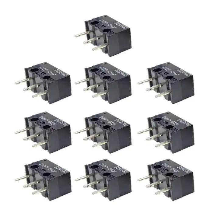02dd 2/10pcs Micro interrupteurs souris Original D2F-01F (10m Clicks) Interrupts fruits