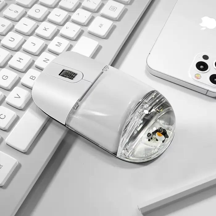 Aqua Mouse eau souris flotteur sans fil 2.4g/Bluetooth mignon silencieux ordinateur flottant Animal Esports