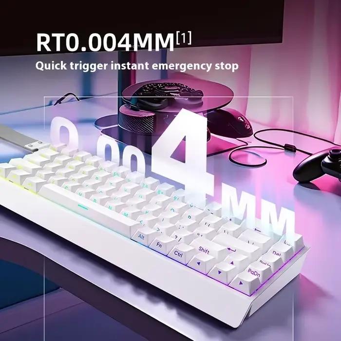 IROK Mercury68 Max mars68 pro clavier mécanique magnétique de jeu déclenchement rapide 0.001mm 8K retour 256K Scan