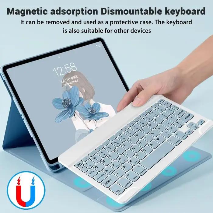Étui clavier Bluetooth pour tablettes iPad Air 11 2025