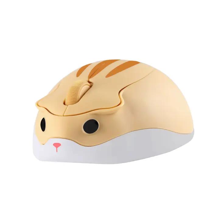 Souris sans fil Bluetooth mignonne Hamster ergonomique USB ordinateur 1200 DPI Mause 2.4G optique 1200 DPI