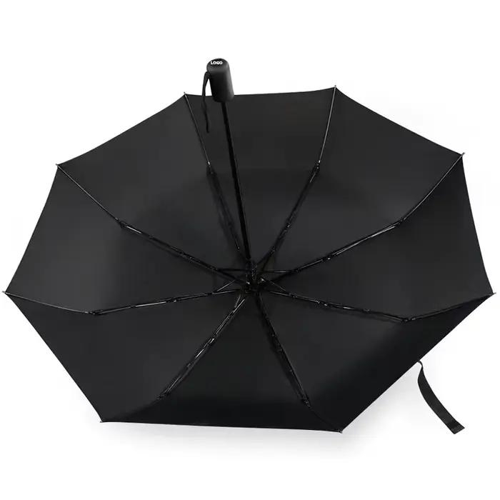 Parapluie coupe-vent avec logo de marque de voiture multiple pour hommes et femmes, parasol portable, possède un logo automatique, cadeau publicitaire d'entreprise, crème solaire