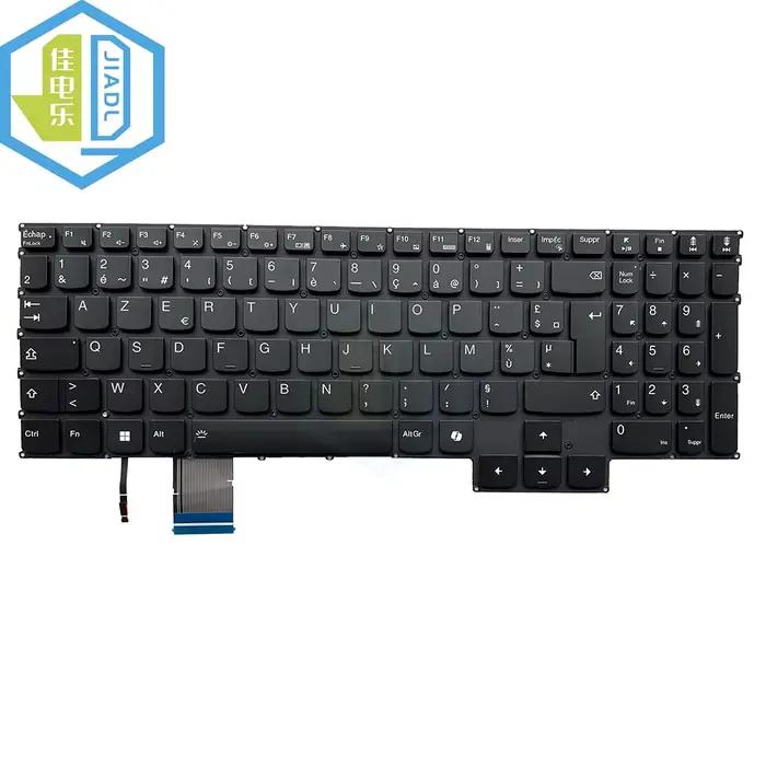 Clavier rétroéclairé BE FR LA UK pour Lenovo Legion Slim 5-16IRH8 5-16APH8 LOQ 15ARP9 15AHP9 15IAX9 15IRX9 15IAX9I G5000 Nouveau