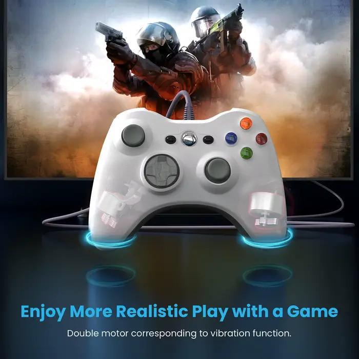 Contrôleur filaire pour Xbox 360