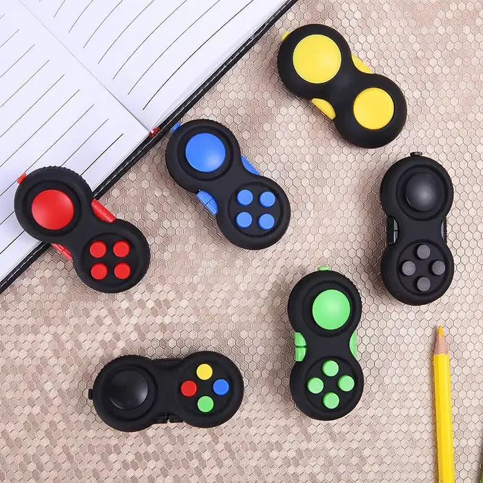 Nouveau coussin de contrôleur Fidget de qualité supérieure avec 8 fonctions