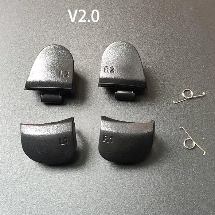1 jeu de boutons de déclenchement noirs de remplacement R1 L1 R2 L2 pour PS5 010 020 030