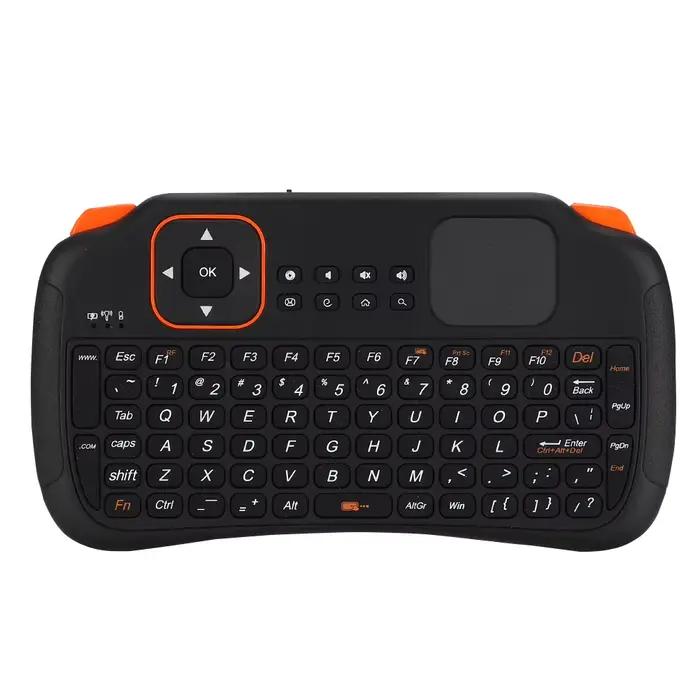 Mini clavier USB sans fil pour télécommande, TouchSub, 2.4G, 83 touches
