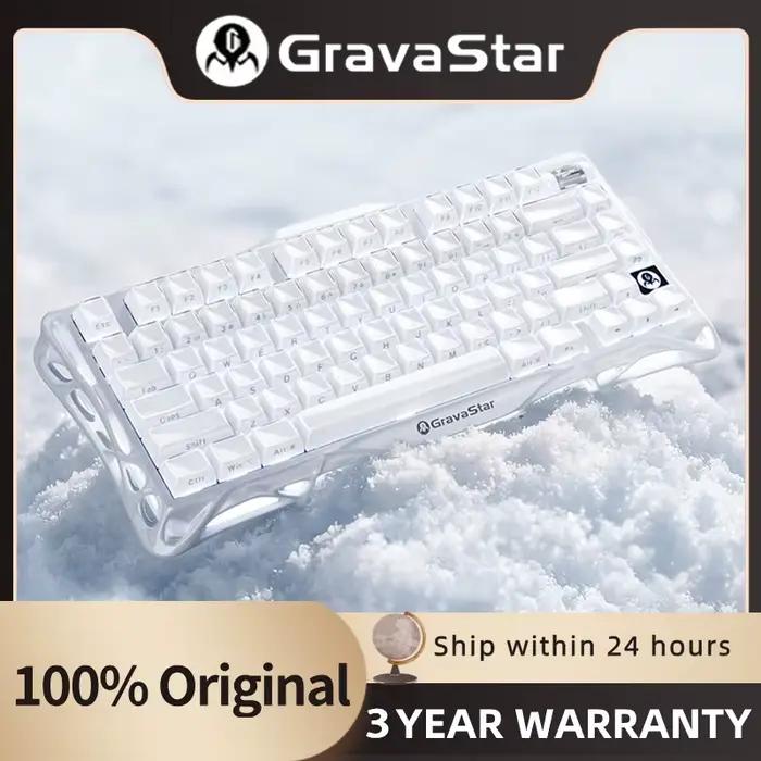 Clavier mécanique sans fil GravaStar Mercury K1 75%