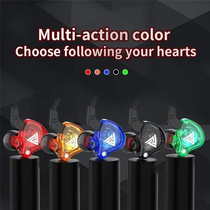 VIKEFON QKZ AK6 – écouteurs intra-auriculaires avec 6 unités de sonorisation dynamiques
