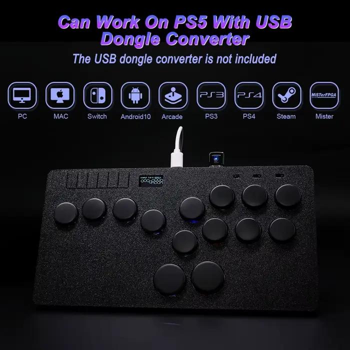 Joystick d'arcade sans autocollant Ultra S