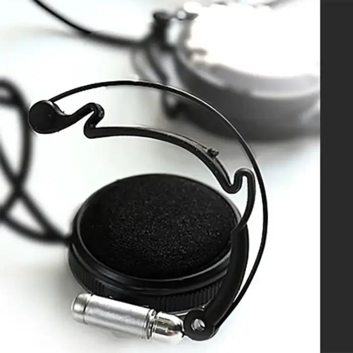 Casque audio ouvert Audio-Technica ATH-EM7X avec crochets d'oreille métalliques flexibles