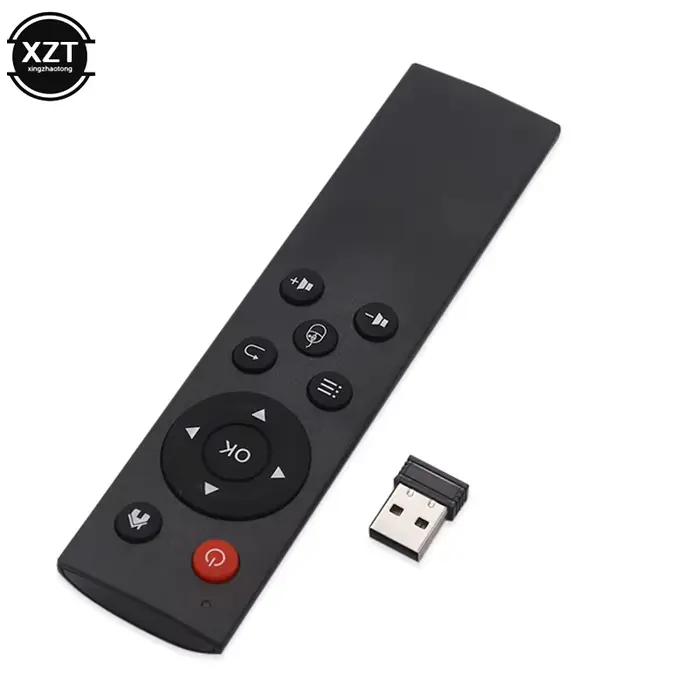 Clavier Air Mouse sans fil avec récepteur USB