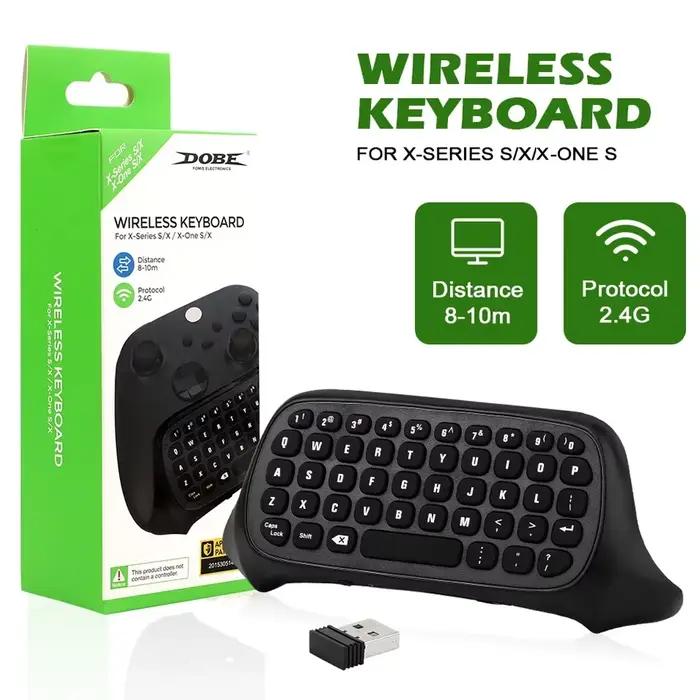 Clavier de contrôle sans fil pour Xbox Series S/X/One/One S X récepteur USB et prise audio 3,5 mm pour une expérience de jeu immersive et personnalisée