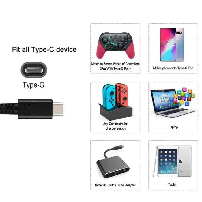 Adaptateur secteur Switch et chargeur rapide Switch Lite