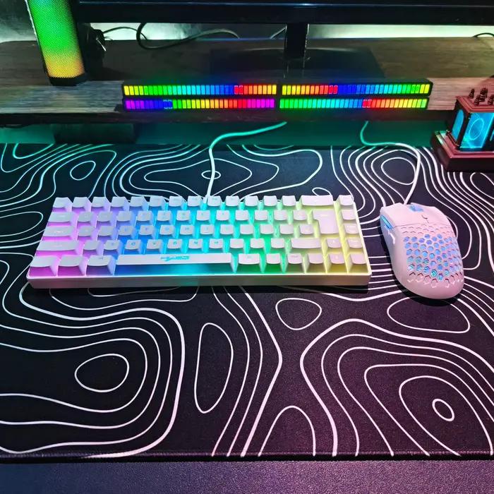 Ensemble clavier et souris compact HXSJ 68 touches