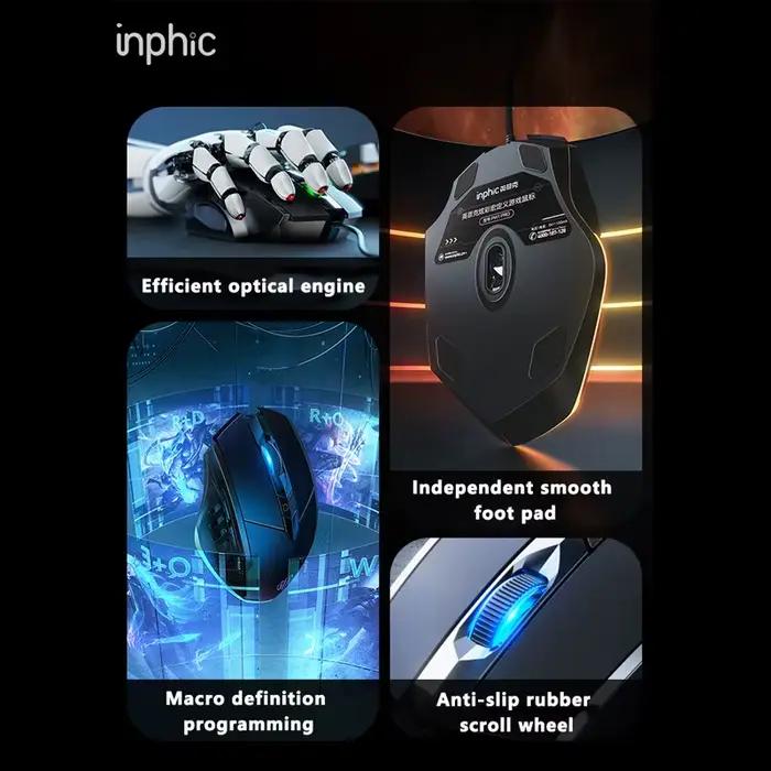 Souris filaire Inphic W1