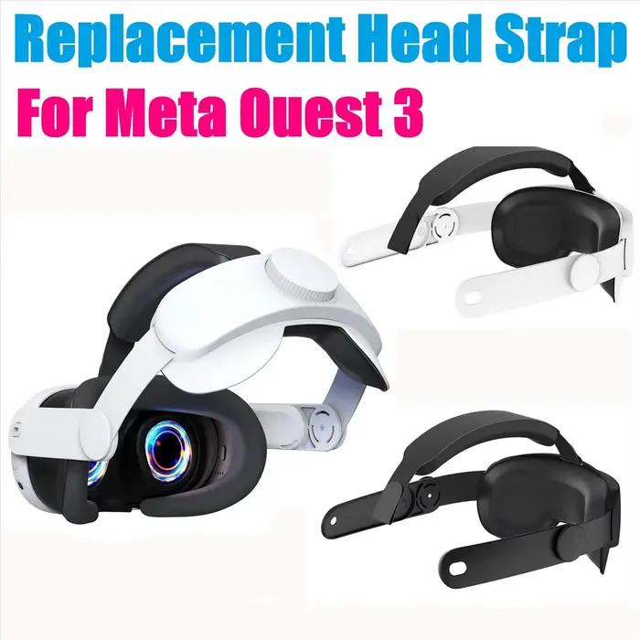 BaoBao- Sangle de tête pour casque Meta Quest 3 VR Améliorer le confort