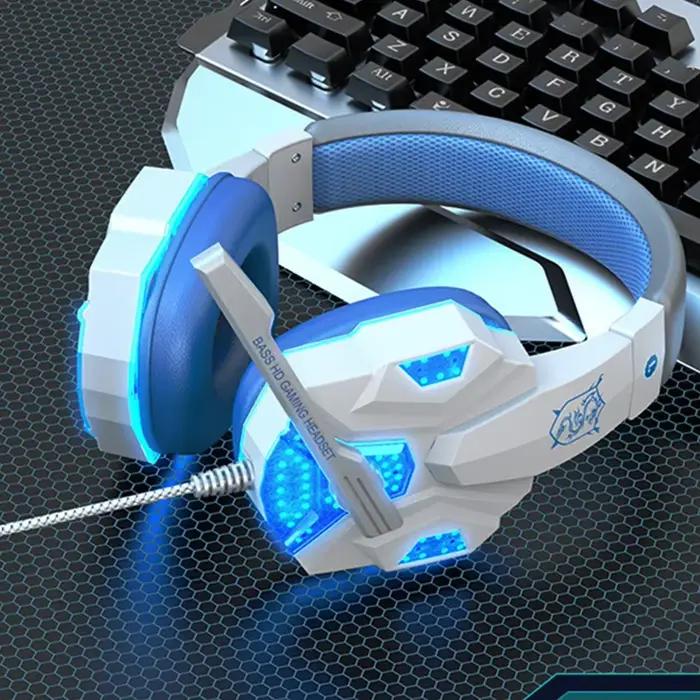Casque de jeu filaire avec microphone