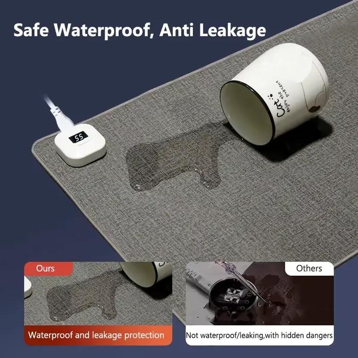 Tapis de souris chauffant électrique