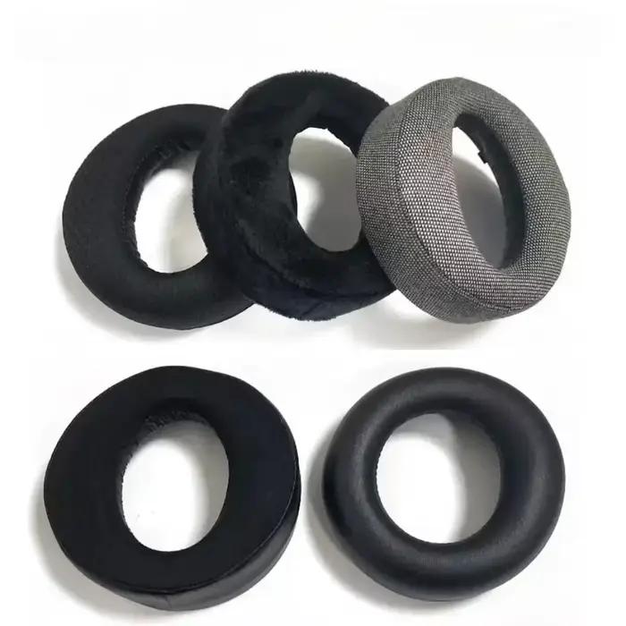 Coussinets d'oreille de remplacement en mousse à mémoire de forme pour casque sans fil 3D Sony Playstation PS5 Pulse olive pour une expérience de jeu confortable et isolée