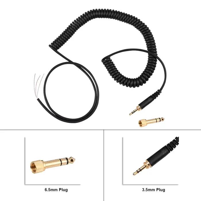 Pour Beyerdynamic DT 770/ 770Pro/ 990/ 990Pro écouteurs casque Audio ressort fil bobine câble