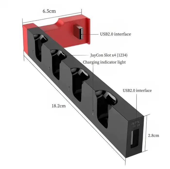 Station de chargement Switch Joycon