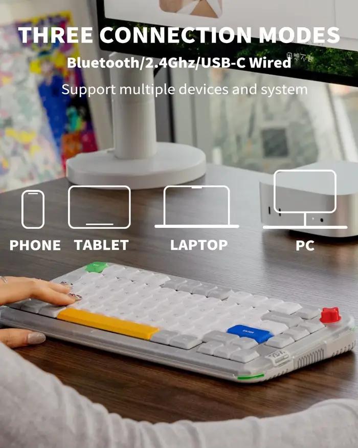 ® NuPhy Kick75 Profil hybride QMK/VIA Firmware pour clavier mécanique personnalisé